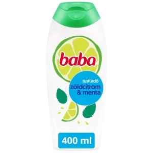 Baba tusfürdő Zöldcitrom & Menta 400ml