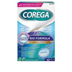 Corega műfogsortisztító tabletta 30db