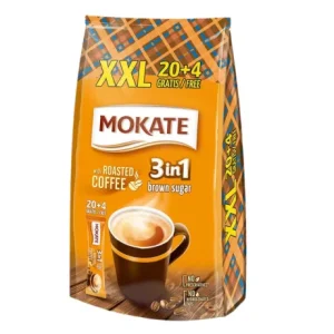 Mokate 3in1 instant kávé Brown Sugar 24db