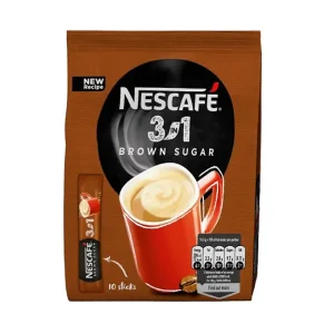 Nescafé 3in1 instant kávé Brown Sugar 10db
