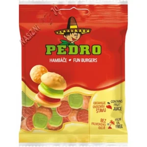 Pedro gumicukor Fun Burger 80g