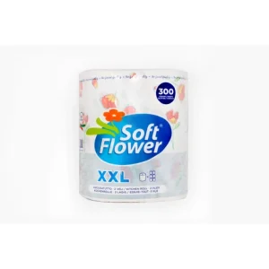 Soft Flower XXL mintás papírtörlő 1 tekercs