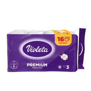 Violeta toalettpapír Illatmentes 16 tekercs