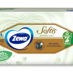 Zewa Softis papír zsebkendő 80db