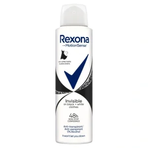 Rexona deo Invisible Black & White 150ml